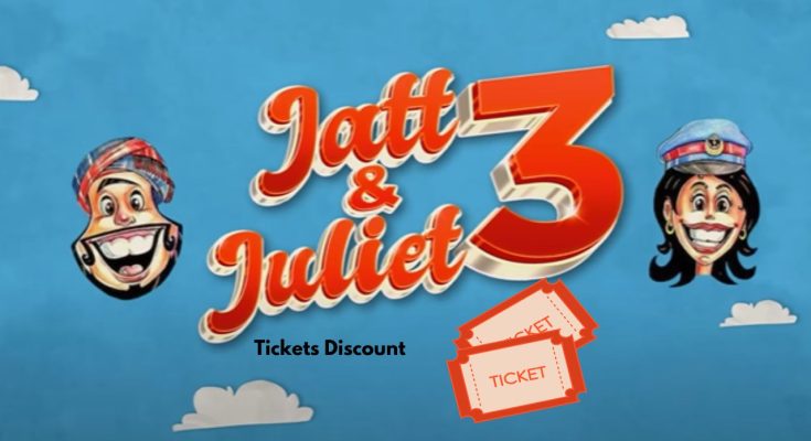 Jatt & Juliet 3 Tickets Discount