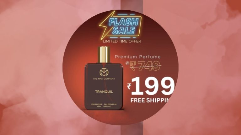 Offer: Get The Man Company Perfume Just Rs. 199