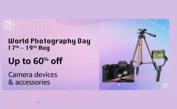 Amazon World Photography Day Offers